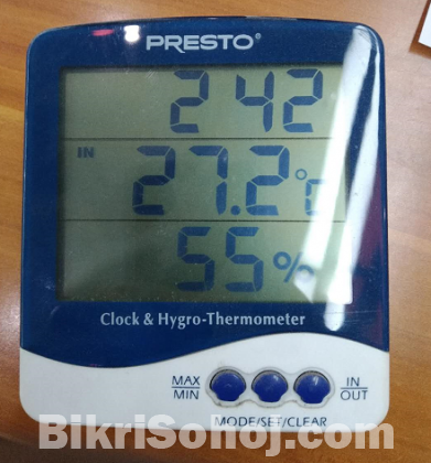 Digital Thermo-Hygrometer PRESTO SH110 in Bangladesh